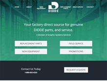 Tablet Screenshot of didde.com